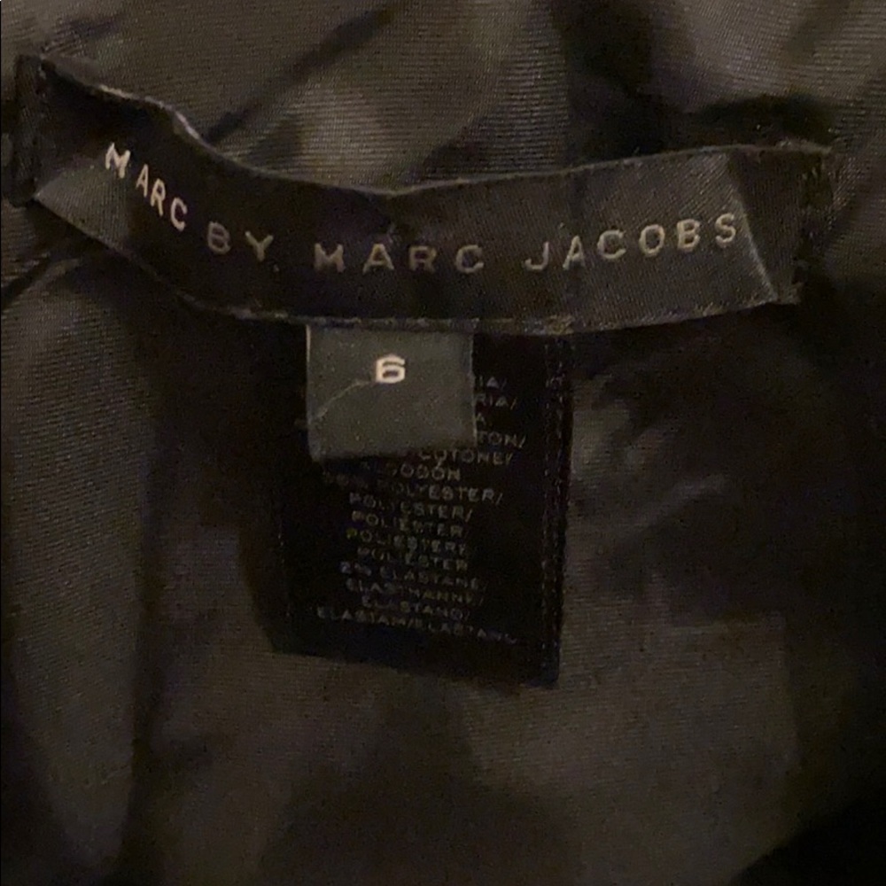 Marc by Marc Jacobs Black Cotton Blazer EUC - Picture 5 of 10